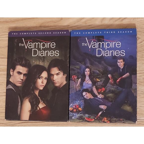 The Vampire Diaries The Complete 2nd and 3rd Seasons, DVD Pre-owned Untested - Picture 1 of 6
